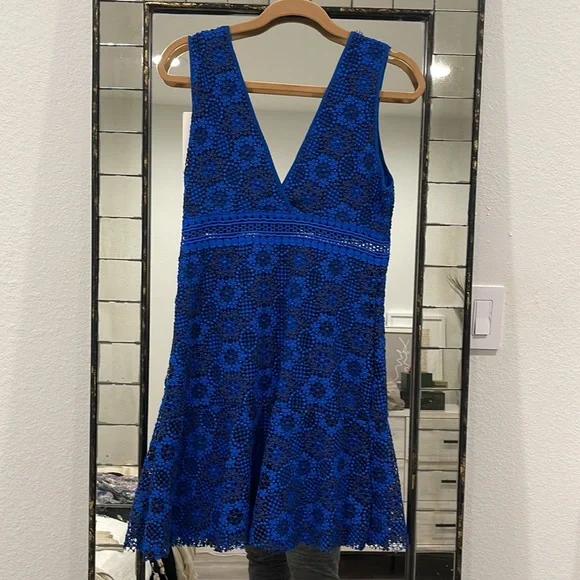 Sandro | Dresses | Brand New Sandro Royal Blue Mini Bella Dress | Poshmark